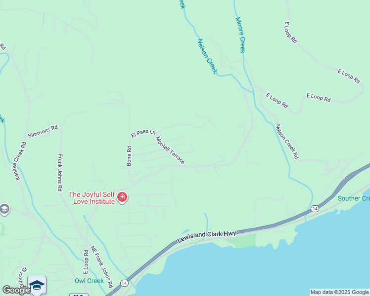 map of restaurants, bars, coffee shops, grocery stores, and more near 330 Wisteria Way in Stevenson