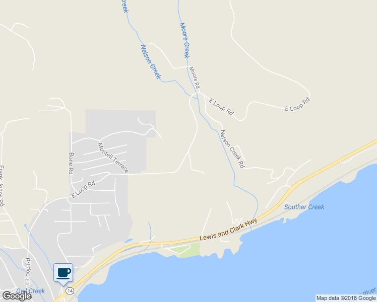 map of restaurants, bars, coffee shops, grocery stores, and more near 6861 East Loop Road in Stevenson