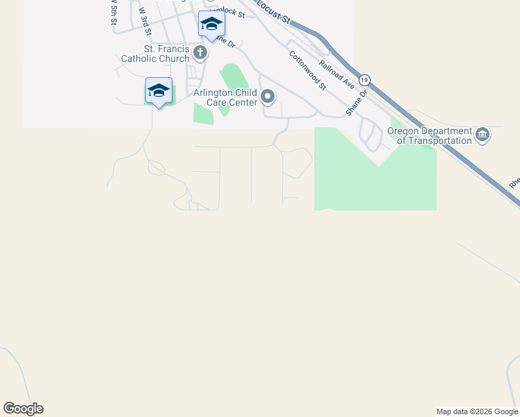 map of restaurants, bars, coffee shops, grocery stores, and more near 1390 Childers Road in Arlington