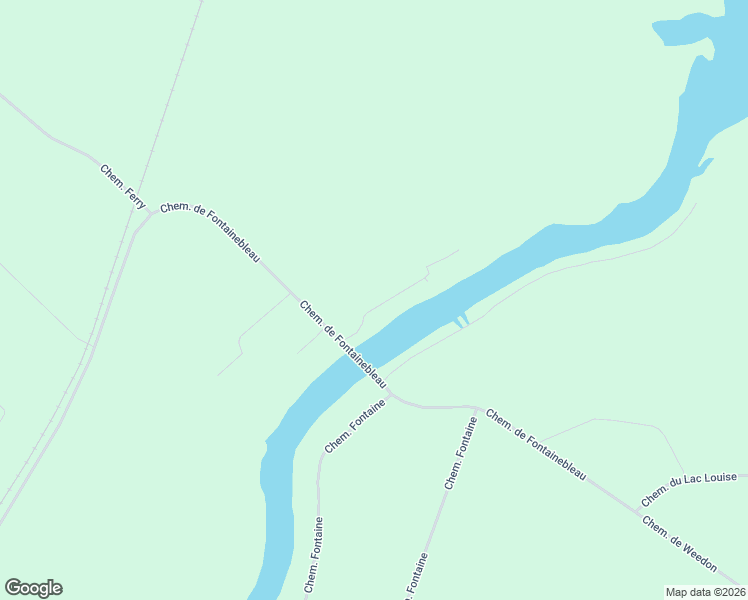 map of restaurants, bars, coffee shops, grocery stores, and more near 2201 Chemin Saint Denis in Weedon