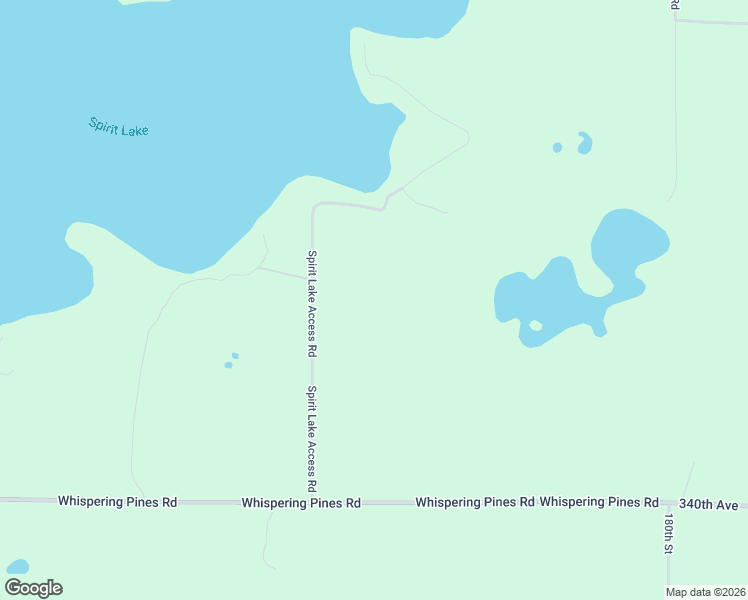 map of restaurants, bars, coffee shops, grocery stores, and more near 21876 Spirit Lake Access Road in Frederic
