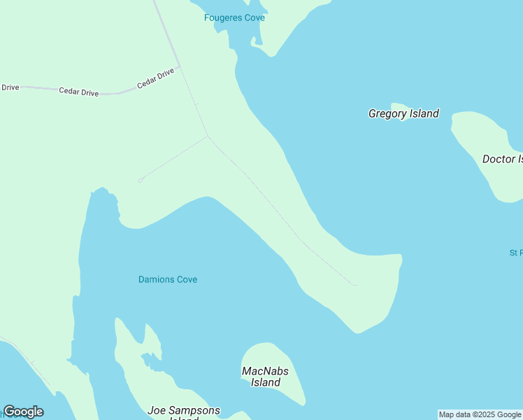 map of restaurants, bars, coffee shops, grocery stores, and more near 410 Maple Drive in St. Peter's