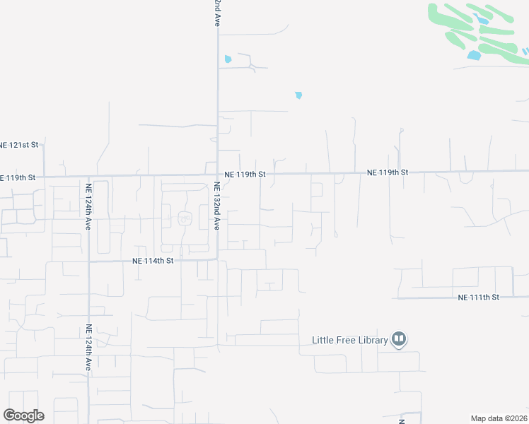 map of restaurants, bars, coffee shops, grocery stores, and more near 11518 Northeast 135th Avenue in Vancouver