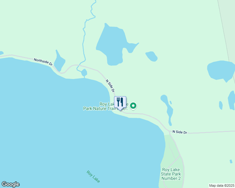 map of restaurants, bars, coffee shops, grocery stores, and more near N Side Dr in Lake City