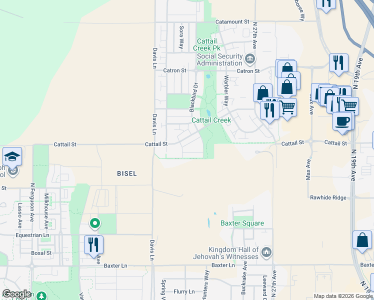 map of restaurants, bars, coffee shops, grocery stores, and more near 3062 Lori Lane in Bozeman