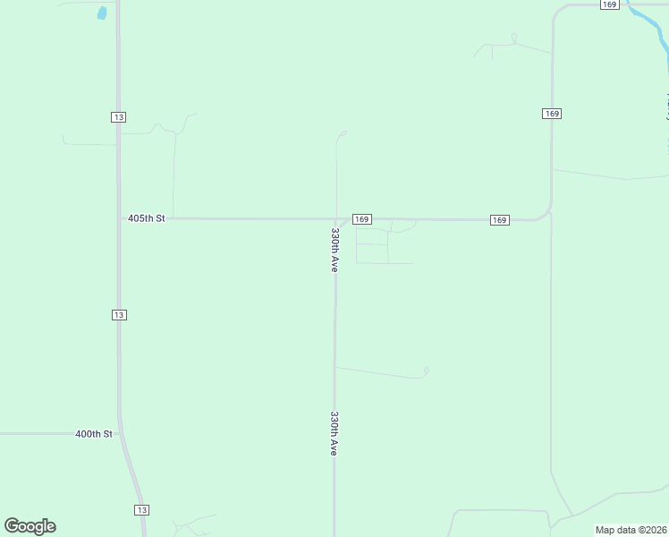 map of restaurants, bars, coffee shops, grocery stores, and more near 40387 330th Avenue in Melrose