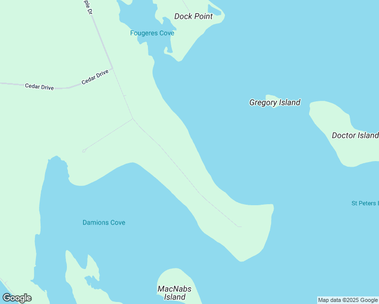 map of restaurants, bars, coffee shops, grocery stores, and more near 345 Maple Drive in Saint Peter's