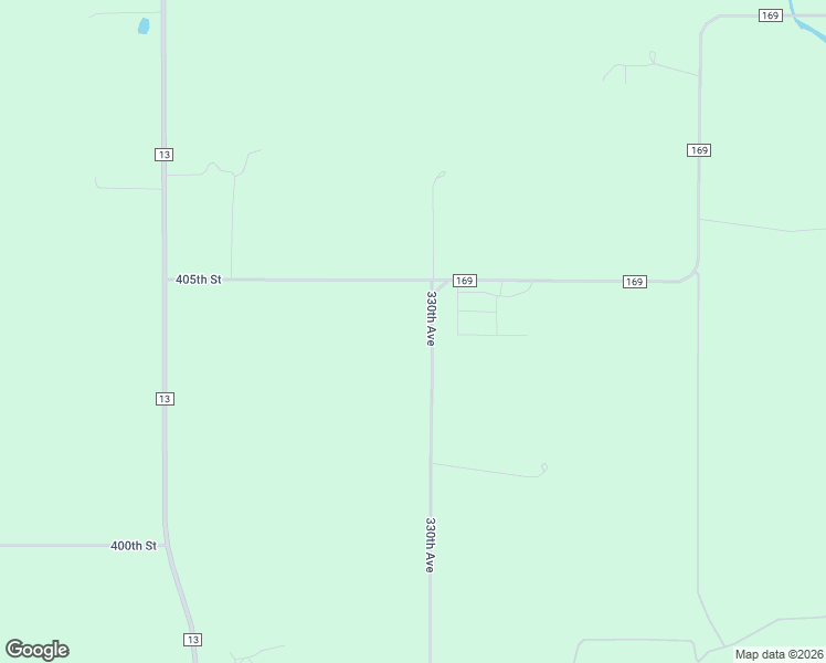 map of restaurants, bars, coffee shops, grocery stores, and more near 40387 330th Avenue in Melrose