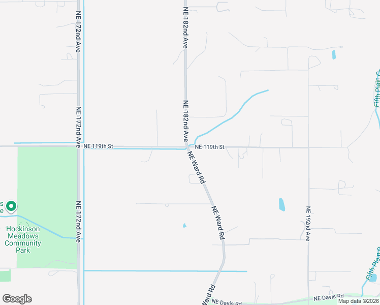 map of restaurants, bars, coffee shops, grocery stores, and more near 11720 Northeast Ward Road in Brush Prairie