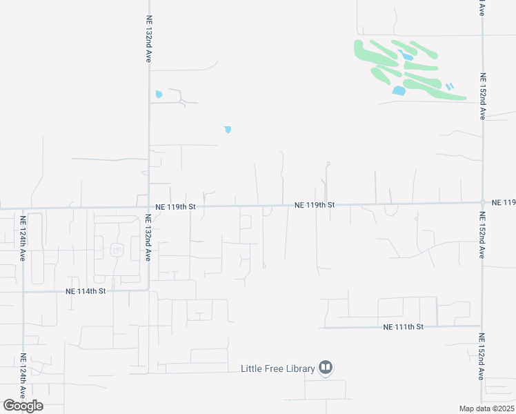 map of restaurants, bars, coffee shops, grocery stores, and more near 13811 Northeast 119th Street in Vancouver