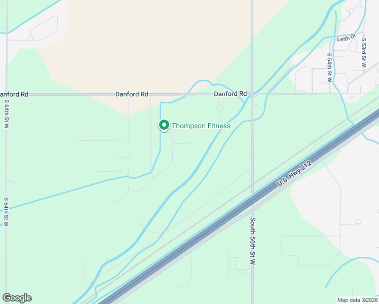 map of restaurants, bars, coffee shops, grocery stores, and more near 3412 South 60th Street West in Billings