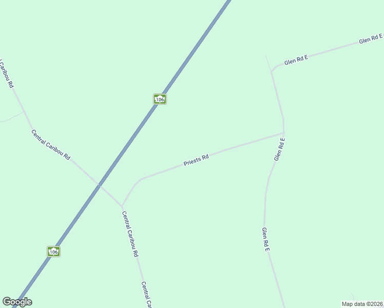 map of restaurants, bars, coffee shops, grocery stores, and more near 119 Priests Road in Pictou