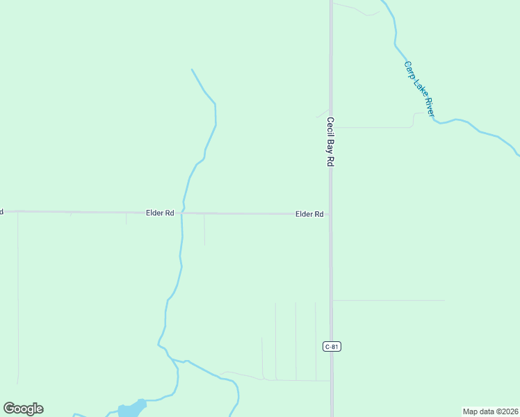 map of restaurants, bars, coffee shops, grocery stores, and more near 3697 Elder Road in Carp Lake