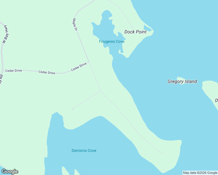 map of restaurants, bars, coffee shops, grocery stores, and more near 225 Maple Drive in Saint Peter's