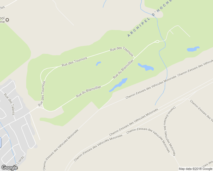 map of restaurants, bars, coffee shops, grocery stores, and more near 145 Rue du Blainvillier in Blainville