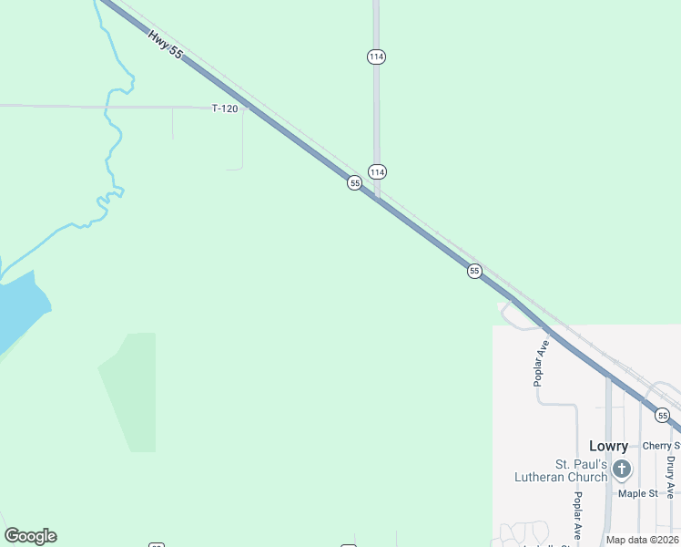 map of restaurants, bars, coffee shops, grocery stores, and more near in Lowry