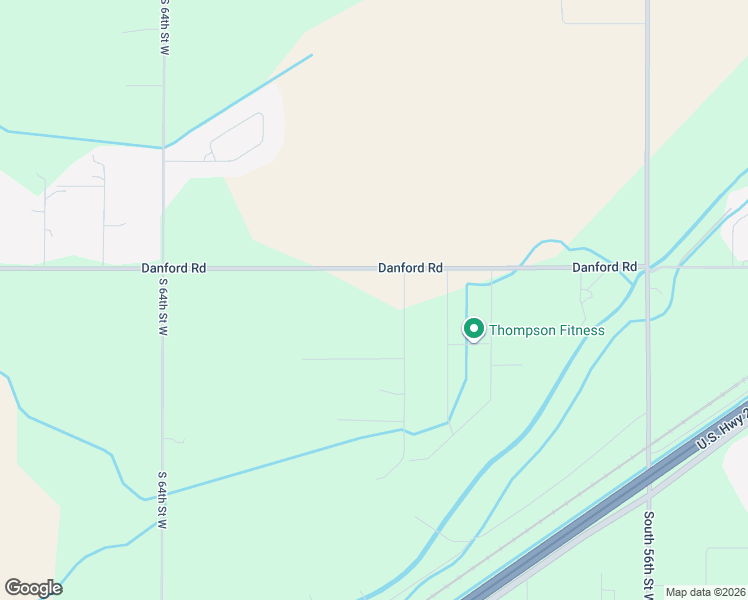 map of restaurants, bars, coffee shops, grocery stores, and more near 3240 South 60th Street West in Billings