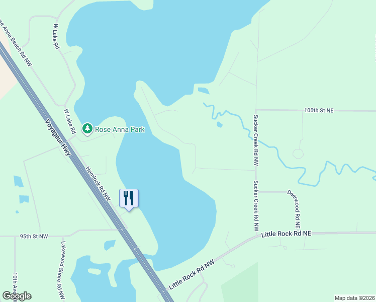 map of restaurants, bars, coffee shops, grocery stores, and more near 9815 Sharon Place Northwest in Rice