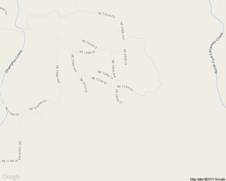 map of restaurants, bars, coffee shops, grocery stores, and more near 12208 NE 245th Ct in Brush Prairie