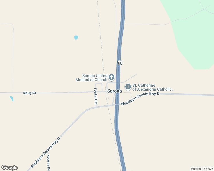 map of restaurants, bars, coffee shops, grocery stores, and more near 5317 Klein Street in Sarona