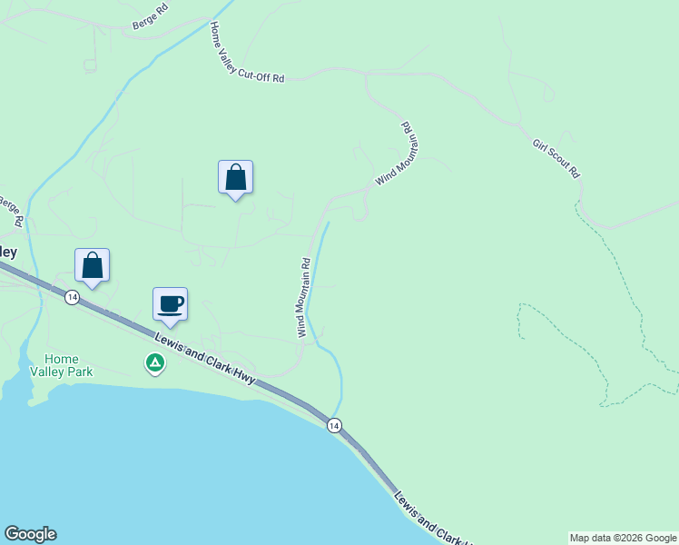 map of restaurants, bars, coffee shops, grocery stores, and more near 101 Rike Road in Stevenson