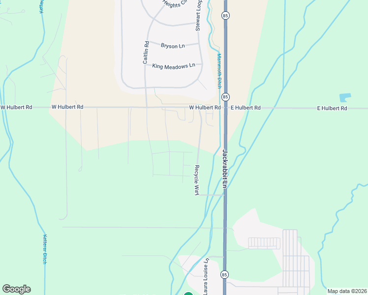 map of restaurants, bars, coffee shops, grocery stores, and more near 110 West Hulbert Road in Bozeman