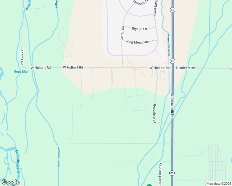 map of restaurants, bars, coffee shops, grocery stores, and more near 370 East Hulbert Road in Bozeman