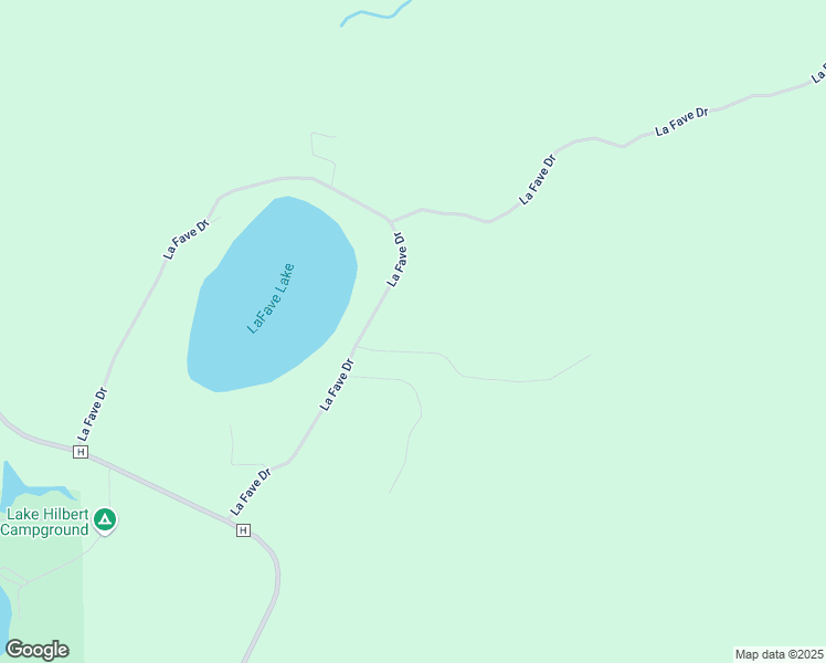 map of restaurants, bars, coffee shops, grocery stores, and more near 20582 La Fave Drive in Fence