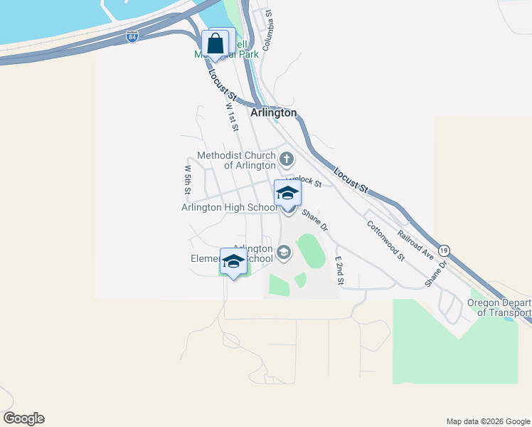 map of restaurants, bars, coffee shops, grocery stores, and more near 95 Ivy Street in Arlington