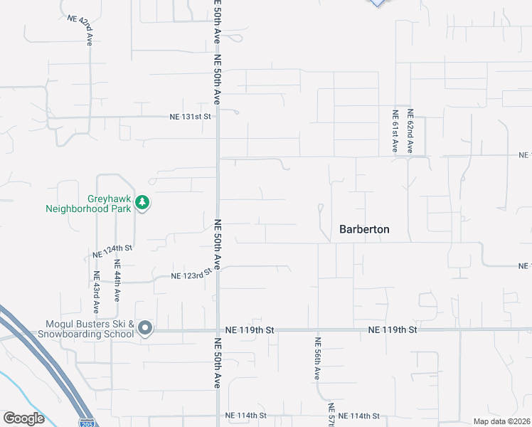 map of restaurants, bars, coffee shops, grocery stores, and more near 5212 Northeast 125th Street in Vancouver