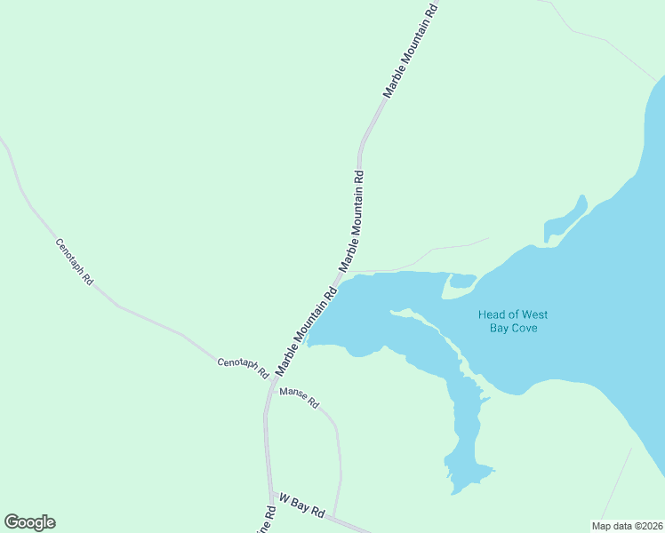 map of restaurants, bars, coffee shops, grocery stores, and more near 2161 Marble Mountain Road in West Bay