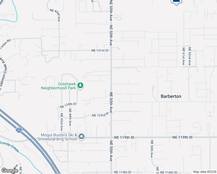 map of restaurants, bars, coffee shops, grocery stores, and more near 12515 Northeast 50th Avenue in Vancouver