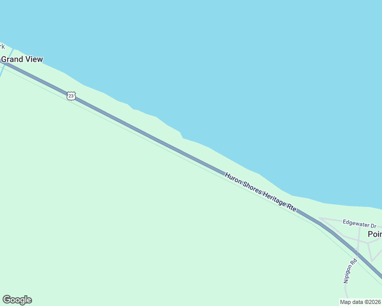 map of restaurants, bars, coffee shops, grocery stores, and more near Gaylord to Mackinaw City Rail-Trail in Cheboygan