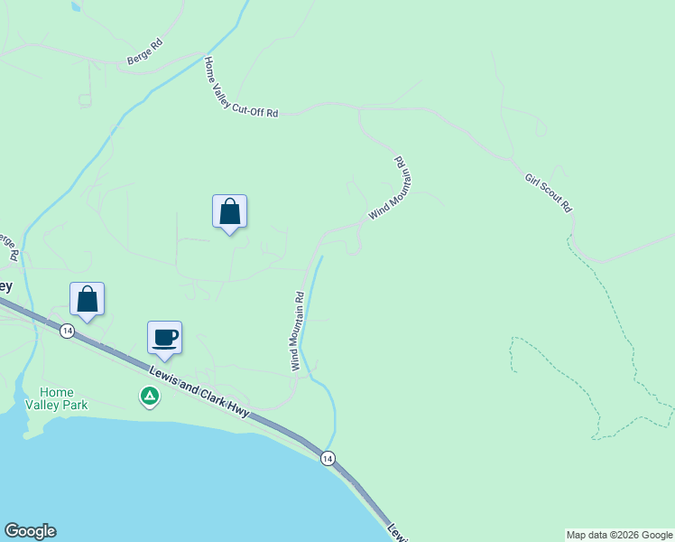 map of restaurants, bars, coffee shops, grocery stores, and more near 101 Rike Road in Stevenson