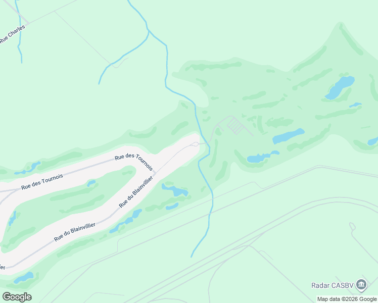 map of restaurants, bars, coffee shops, grocery stores, and more near 193 Rue du Blainvillier in Blainville