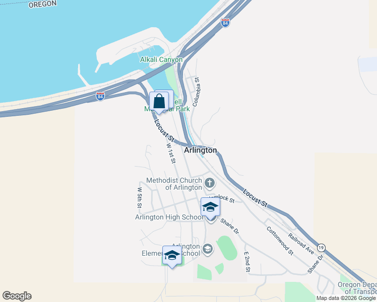 map of restaurants, bars, coffee shops, grocery stores, and more near 755 Main Street in Arlington