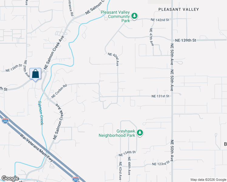 map of restaurants, bars, coffee shops, grocery stores, and more near 4113 Northeast 132nd Circle in Vancouver