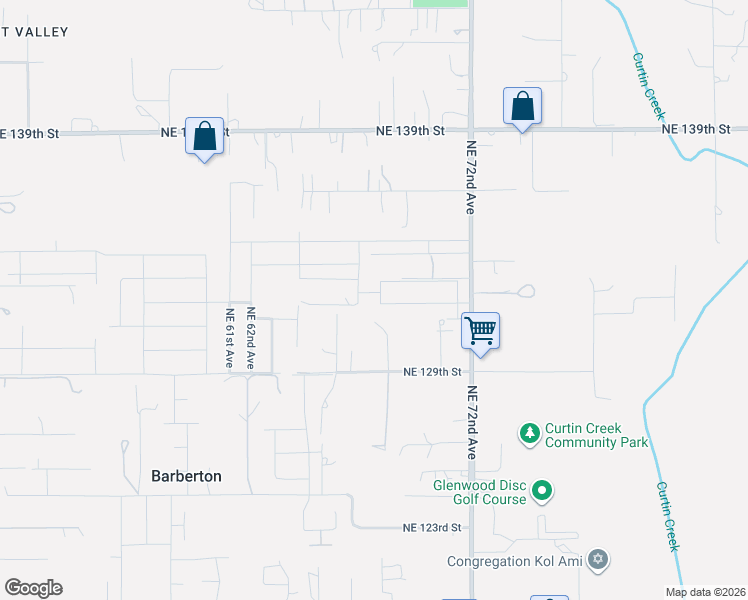 map of restaurants, bars, coffee shops, grocery stores, and more near 13012 Northeast 68th Avenue in Vancouver
