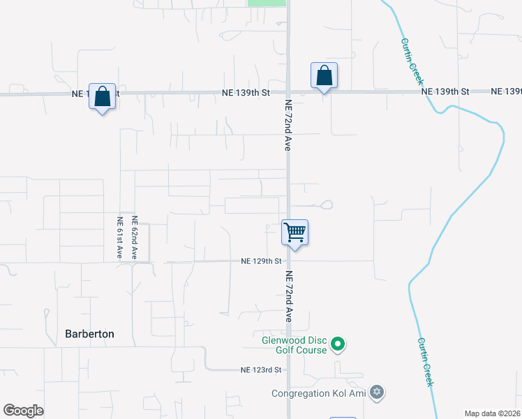 map of restaurants, bars, coffee shops, grocery stores, and more near 6954 Northeast 131st Way in Vancouver