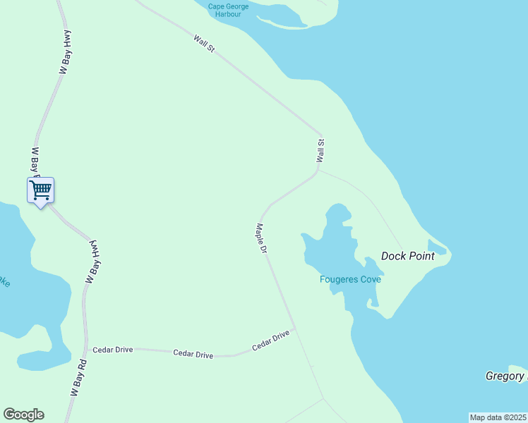 map of restaurants, bars, coffee shops, grocery stores, and more near in French Cove