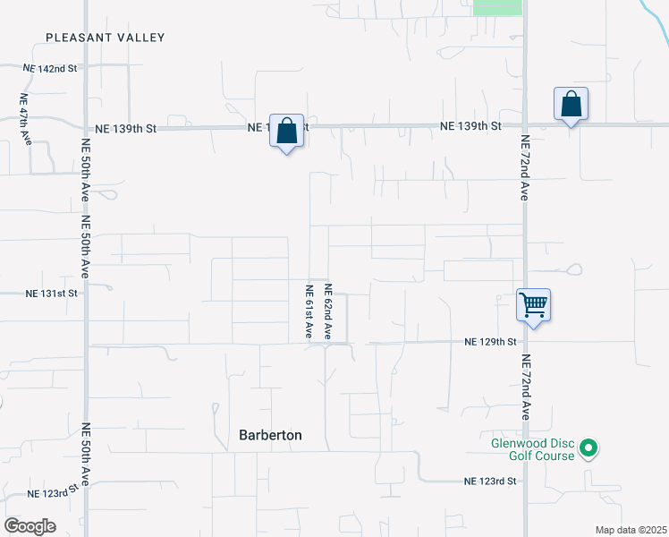map of restaurants, bars, coffee shops, grocery stores, and more near 13109 Northeast 62nd Avenue in Vancouver