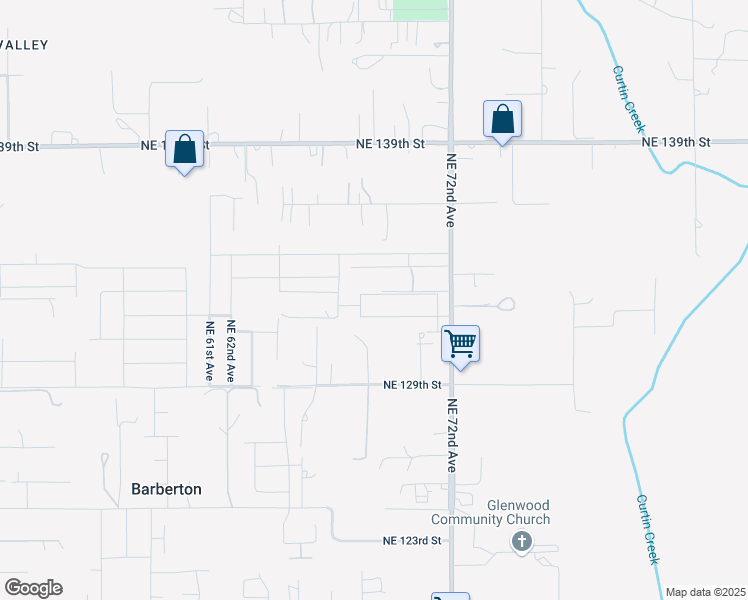 map of restaurants, bars, coffee shops, grocery stores, and more near 6820-6906 Northeast 133rd Street in Vancouver