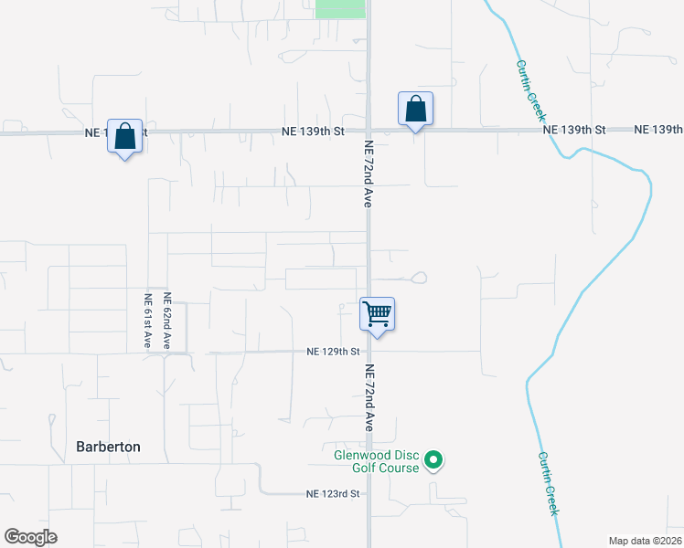 map of restaurants, bars, coffee shops, grocery stores, and more near 13018 Northeast 71st Avenue in Vancouver