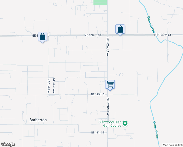 map of restaurants, bars, coffee shops, grocery stores, and more near 6820-6906 Northeast 133rd Street in Vancouver