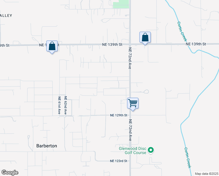 map of restaurants, bars, coffee shops, grocery stores, and more near 6506 Northeast 133rd Street in Vancouver