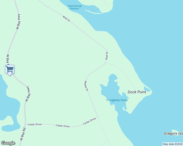 map of restaurants, bars, coffee shops, grocery stores, and more near 116 Maple Drive in Saint Peter's