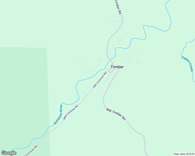 map of restaurants, bars, coffee shops, grocery stores, and more near 60645 Northwest Cochran Road in Timber