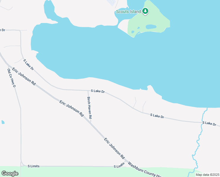map of restaurants, bars, coffee shops, grocery stores, and more near 1011 South Lake Drive in Shell Lake