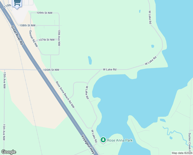 map of restaurants, bars, coffee shops, grocery stores, and more near 700 105th Street Northwest in Rice