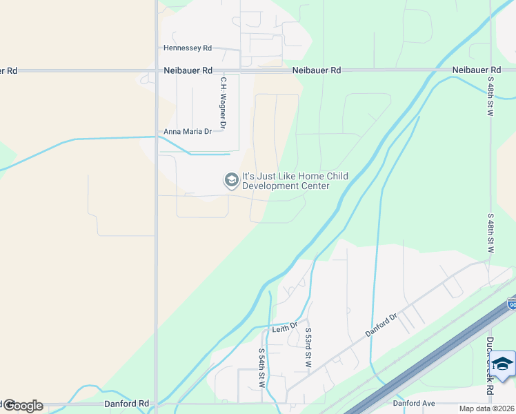 map of restaurants, bars, coffee shops, grocery stores, and more near 2751 56th Street West in Billings